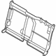 Ford BL3Z-16613A39-A Seat Back Frame, Rear Driver Side