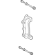 Ford PR3Z-2C396-A Caliper Mount, Passenger Side