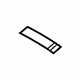 Ford JR3Z-6320000-AE Stripe Tape, White, Rear Upper