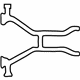 Ford 4W1Z-5246-BA Front Pipe