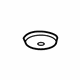 Ford BB5Z-78672A40-AC Retainer Cap, Charcoal