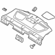 Ford 9E5Z-5446668-DA Package Tray, Steel Gray, Rear