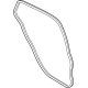 Ford M1PZ-78253A10-B Weatherstrip On Body, Passenger Side