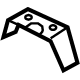 Ford LX6Z-78045B30-A Rear Support, Front