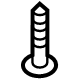 Ford -W720376-S403 Floor Reinforcement Bolt
