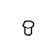 Ford -W705845-S300 Fender Liner Retainer