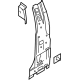 Ford HC3Z-2524300-A Inner Lock Pillar, Rear Passenger Side