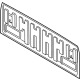Ford PC3Z-1040300-B Back Panel