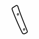 Ford DB5Z-7820245-A Insert Panel Reinforcement, Front Driver Side