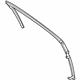 Ford AG1Z-5421596-C Run Channel, Front Passenger Side