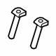 Ford BL3Z-96610A18-EA Headrest Guide, Rear