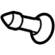 Ford -W506922-S437 Overhead Console Screw