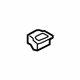 Ford HS7Z-54044E84-CA Shelf, Rubber