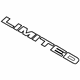 Ford AG1Z-5442528-C Nameplate, Rear