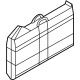 Ford M2DZ-10C744-G Storage Bag, Driver Side