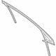 Ford EJ7Z-7821596-A Run Channel, Passenger Side