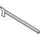 Ford M2DZ-7821456-A Belt Weatherstrip, Front Passenger Side
