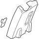 Ford FL3Z-1825504-AG Window Molding, Black, Rear Passenger Side