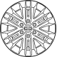 Ford KL3Z-1007-C Wheel, Alloy