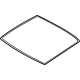 Ford LJ6Z-5451884-A Glass Weatherstrip