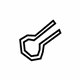 Ford 7T4Z-3K176-A Outer Tie Rod Cotter Pin