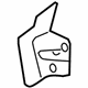Ford 6E5Z-8348-B Radiator Seal, Driver Side