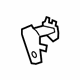 Ford EJ7Z-2082-A Brake Hose Bracket, Passenger Side