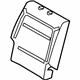 Ford CA8Z-7466801-G Seat Back Pad, Rear Center Driver Side