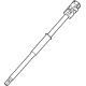 Ford PC3Z-3E751-A Upper Shaft