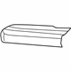 Ford 3L3Z-1863805-CAC Seat Cover, Rear Driver Side