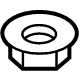 Ford -W713946-S442 Upper Weatherstrip Retainer Nut