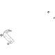 Ford LJ8Z-5842410-AB Side Trim, Rear Passenger Side