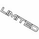 Ford 8A8Z-7442528-D Nameplate, Rear