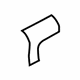 Ford AR3Z-6320001-NF Stripe Tape, Red, Rear Driver Side