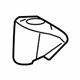 Ford AE5Z-17K709-CB Inner Cover, Front Upper Driver Side