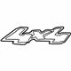 Ford YL3Z-8425622-BAC Decal, Rear Passenger Side