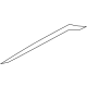 Ford PR3Z-6320001-AA Hood Stripe, Gray, Driver Side