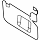Ford 8A5Z-5404104-AA Sunvisor, Black, Passenger Side