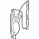 Ford 8A8Z-7427008-A Window Regulator, Rear Passenger Side