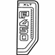 Ford HC3Z-16720-BE Nameplate, Front Passenger Side