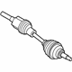 Ford GN1Z-3B437-E Axle Assembly, Front Driver Side