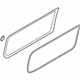 Ford F8UZ-1525722-AA Door Glass, Passenger Side
