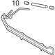 Ford BT4Z-3D746-A Oil Cooler, Front