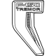 Ford ML3Z-16720-RA Nameplate, Passenger Side