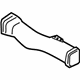 Ford BB5Z-19E630-F Defroster Duct Extension, Front Upper Outer Passenger Side