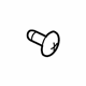 Ford -W703168-S902 Shield Screw