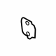 Ford BE8Z-58218K02-A Striker Pad, Front