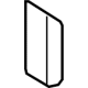 Ford BK3Z-6129396-FC Corner Molding, Passenger Side