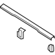 Ford M2DZ-7813228-AB Sill Plate, Rear