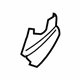 Ford 7T4Z-7861349-FA Lower Cover, Graystone, Rear Outer Driver Side